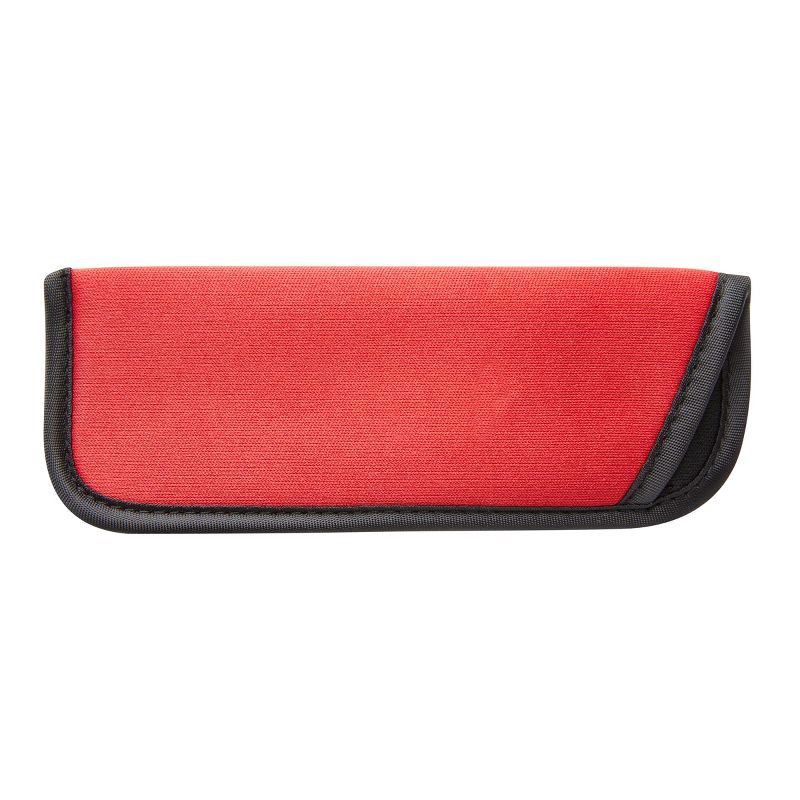 slide 6 of 7, ICU Eyewear Wink Glendale Reading Glasses - Large Black Rectangle - Red Interior +1.25, 1 ct