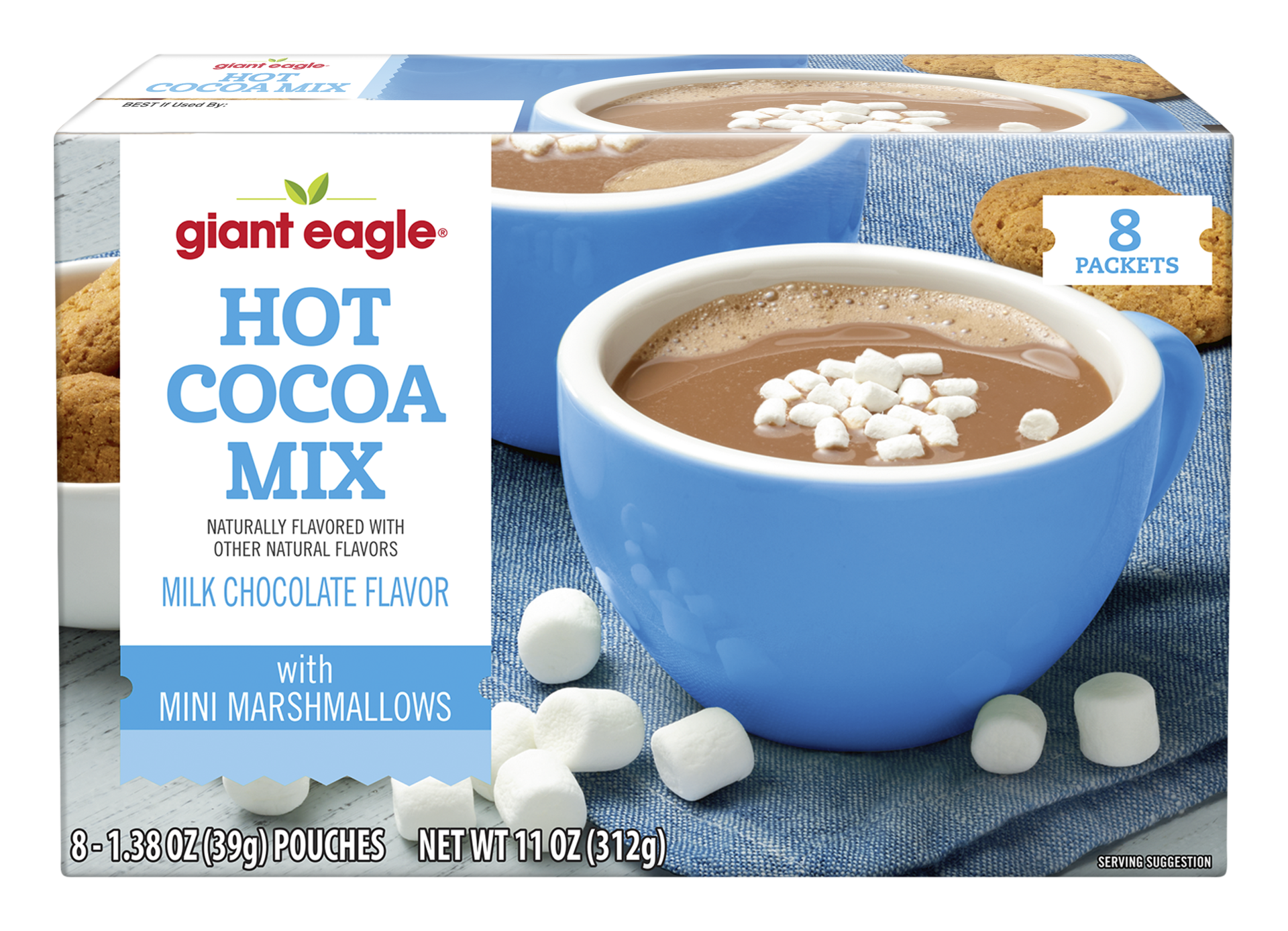 slide 1 of 1, Ge Cocoa With Marshmallows, 11 oz