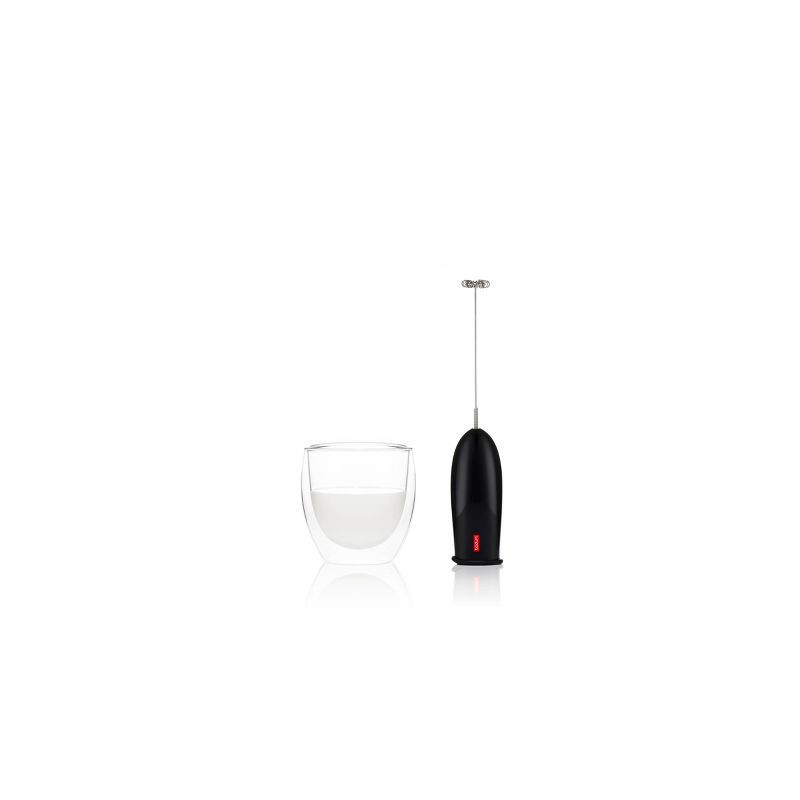 slide 2 of 4, Bodum Schiuma Milk Frother - Black, 1 ct