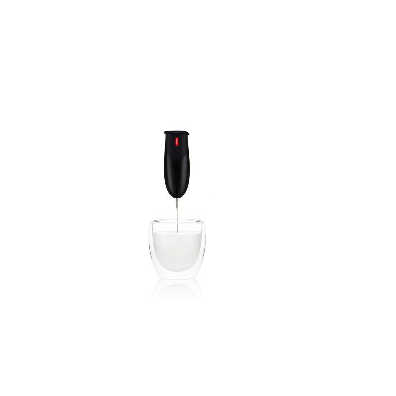 slide 3 of 4, Bodum Schiuma Milk Frother - Black, 1 ct