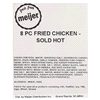 slide 2 of 5, Fresh from Meijer Fried Chicken, 8 Piece Sold Hot, 8 ct