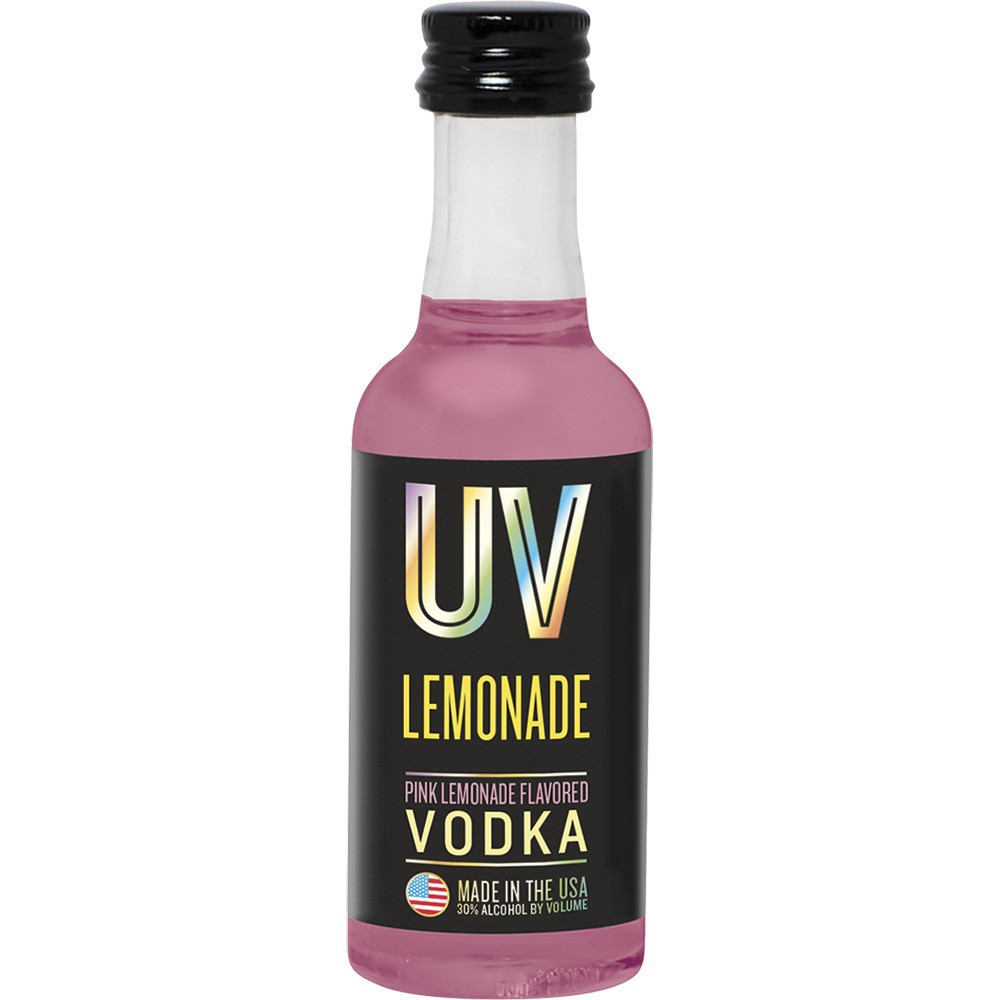 slide 1 of 1, Uv Vodka Uv Lemonade Vodka, 50 ml