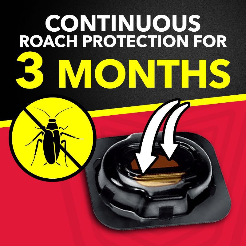 slide 2 of 13, Raid Double Control Indoor Small Roach Killer with Egg Stoppers - 12+3ct, 3 ct