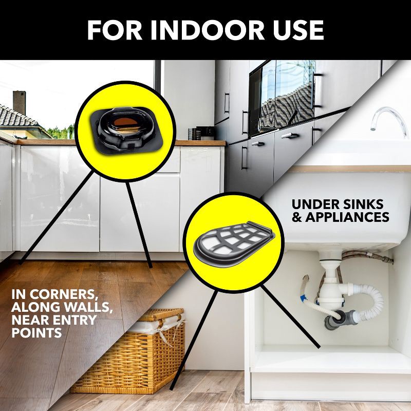 slide 4 of 13, Raid Double Control Indoor Small Roach Killer with Egg Stoppers - 12+3ct, 3 ct