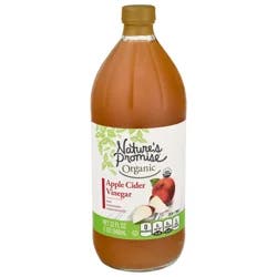 Nature's Promise Organic Unfiltered Raw Apple Cider Vinegar