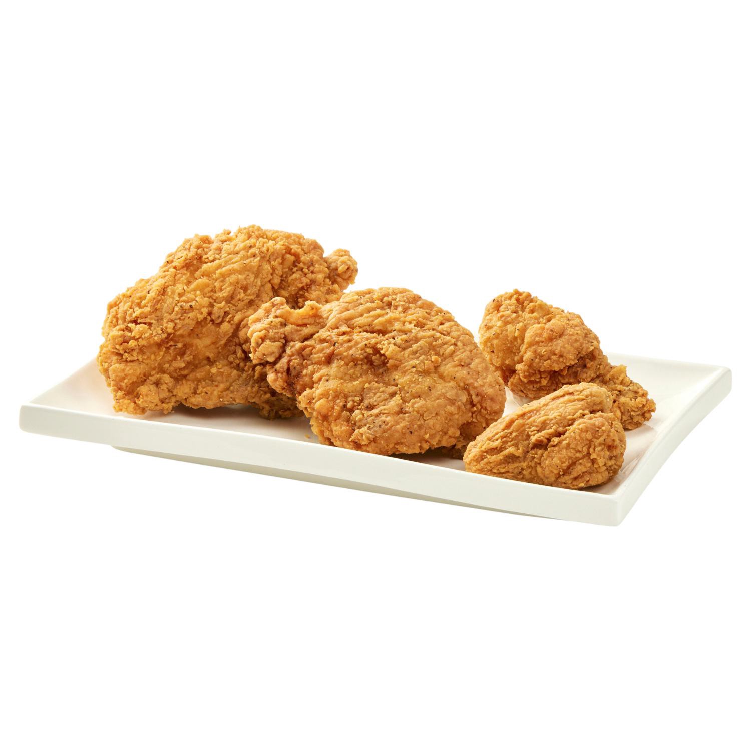 slide 1 of 2, Fresh From Meijer Fried Chicken, 4 Piece Sold Cold, 4 ct