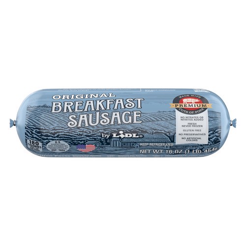 slide 1 of 1, fresh breakfast sausage, original , 16 oz