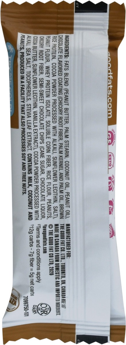 slide 11 of 13, Love Good Fats Peanut Butter Chocolatey Bar 1.38 oz, 1.38 oz