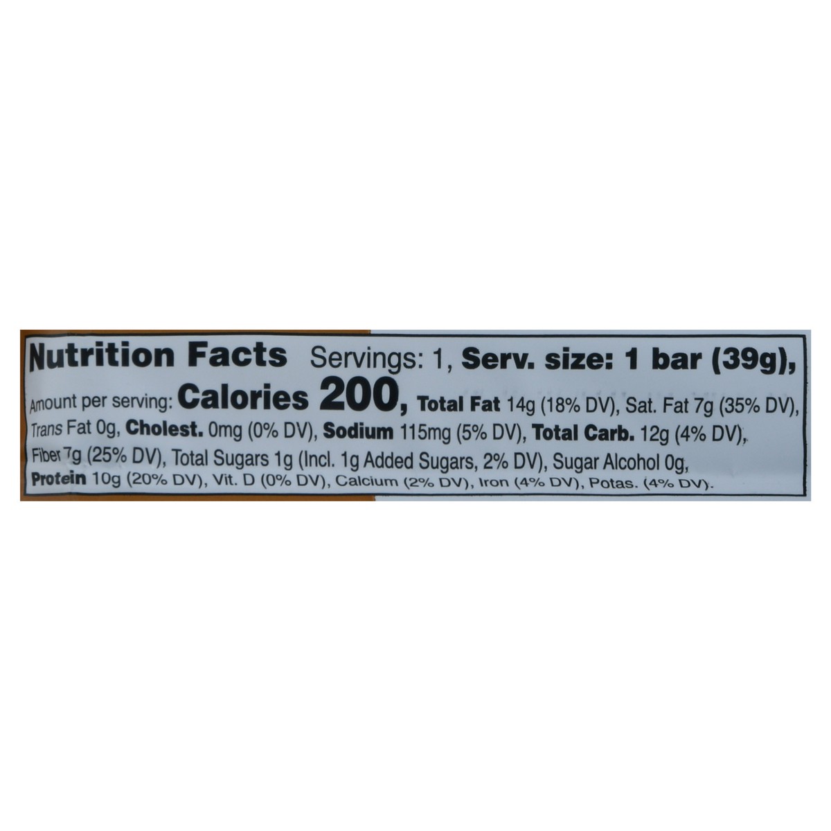 slide 6 of 13, Love Good Fats Peanut Butter Chocolatey Bar 1.38 oz, 1.38 oz