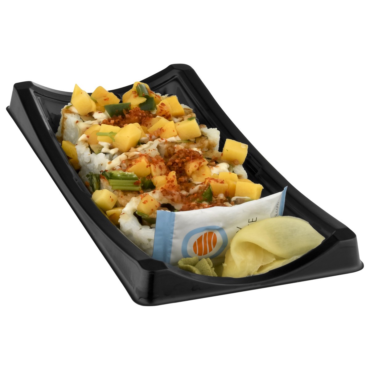 slide 7 of 9, Hissho Sushi Chili Lime Mango Salmon Roll 9.1 oz, 9.1 oz