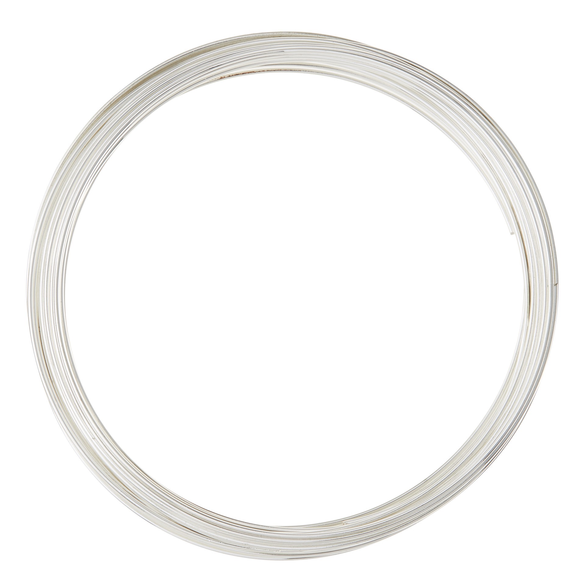 slide 3 of 3, Beadalon Silver-Plated Memory Wire, Large Bracelet, 0.5 oz