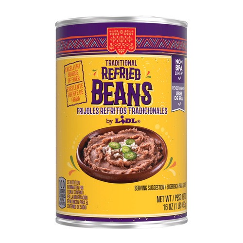 slide 1 of 1, traditional refried beans, 16 oz