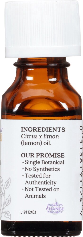 slide 2 of 3, Aura Cacia Lemon Essential Oil, 0.5 oz