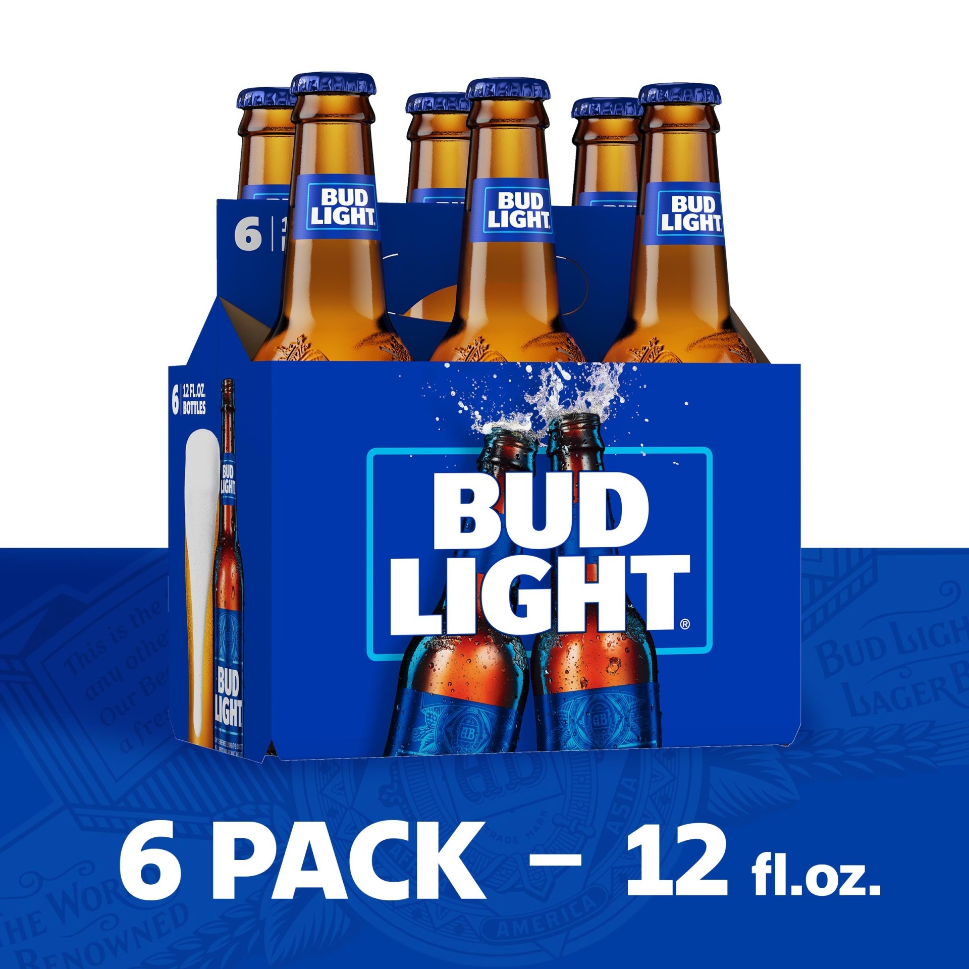 slide 2 of 6, Bud Light Beer Beer, 6 ct; 12 fl oz