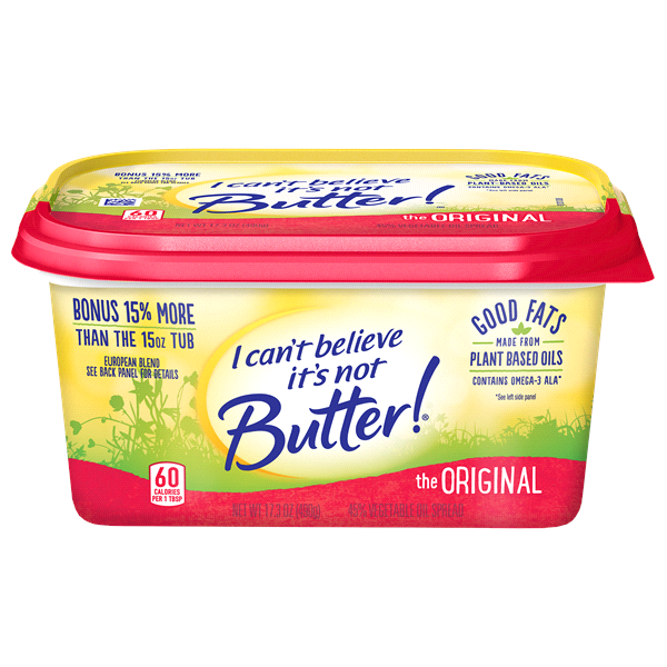 slide 1 of 1, I Can't Believe It's Not Butter! The Original Spread, 17.3 oz