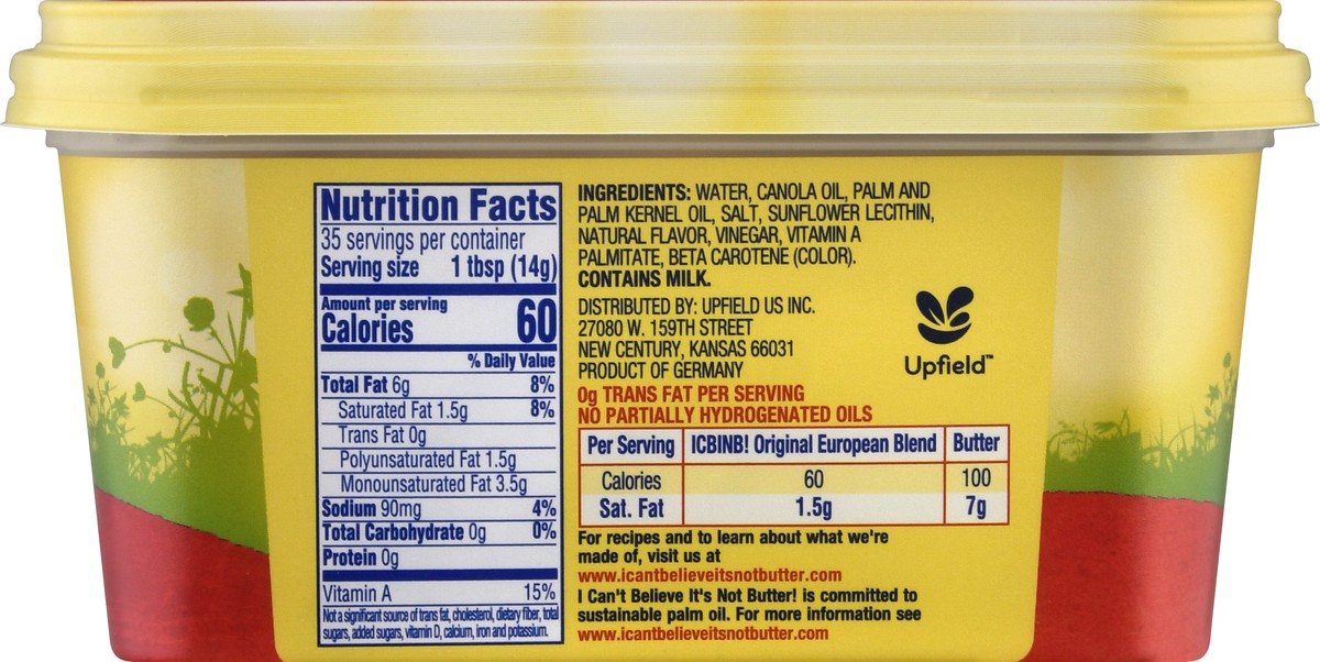 slide 4 of 14, I Can't Believe It's Not Butter! Country Crock Butter Icbinb Original, 17.3 oz