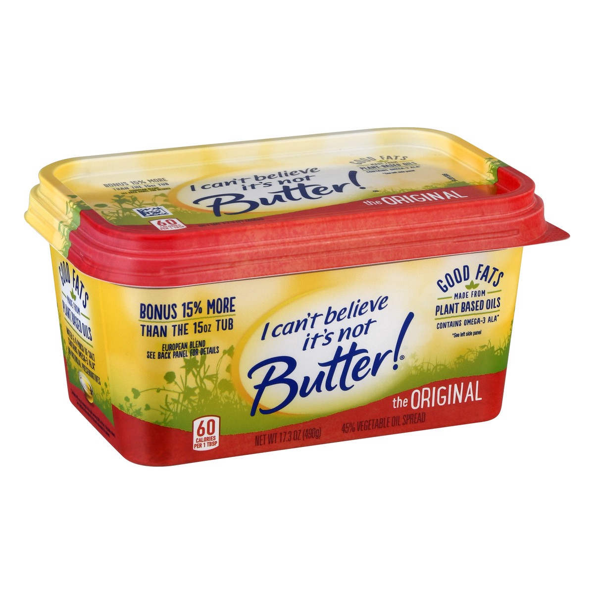 slide 3 of 14, I Can't Believe It's Not Butter! Country Crock Butter Icbinb Original, 17.3 oz