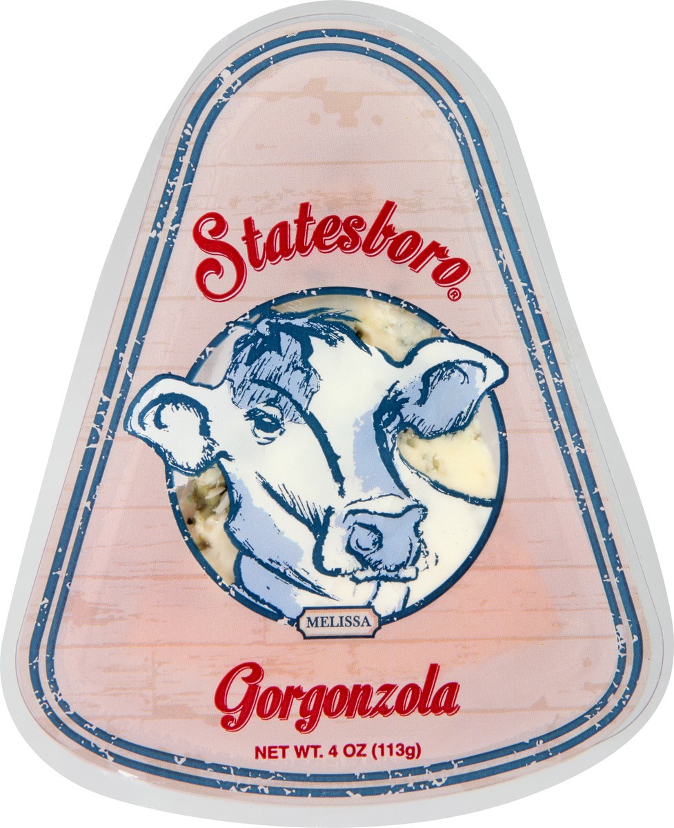 slide 1 of 10, Statesboro Gorgonzola Cheese Wedge, 4 oz