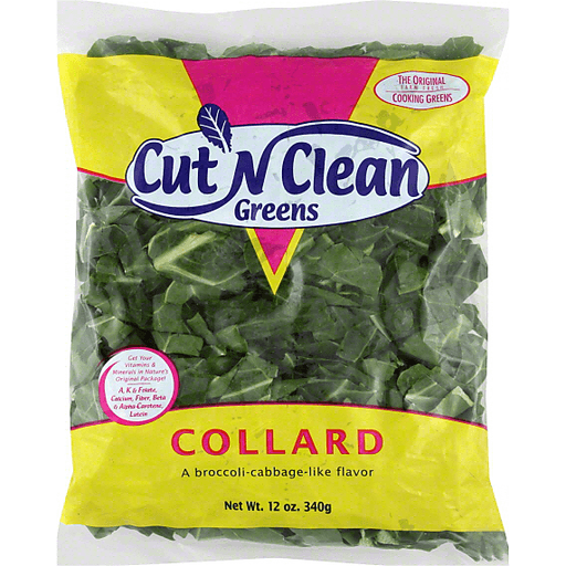 slide 2 of 2, Cut N Clean Collard Greens, 12 oz