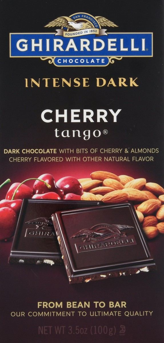 slide 3 of 9, Ghirardelli Intense Dark Cherry Tango Dark Chocolate 3.5 oz, 3.5 oz