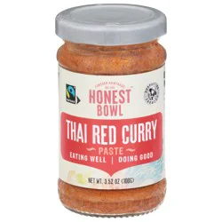 Honest Bowl Thai Red Mild Curry Paste 3.52 oz