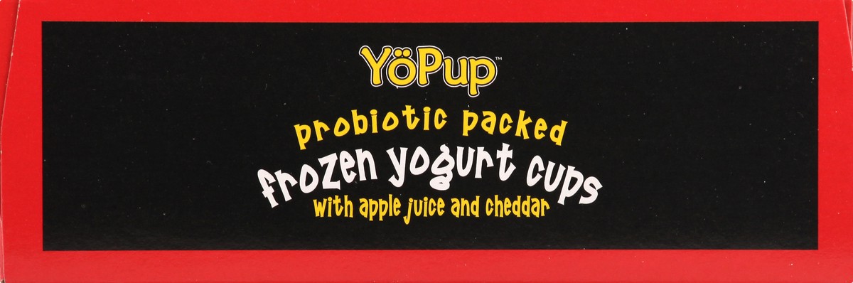 slide 9 of 12, YoPup Frozen Apple Juice and Cheddar Treat for Dogs 12 ea, 12 ct