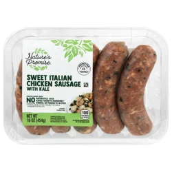 Nature's Promise Sweet Italian Chicken Sausage with Kale - 5 ct
