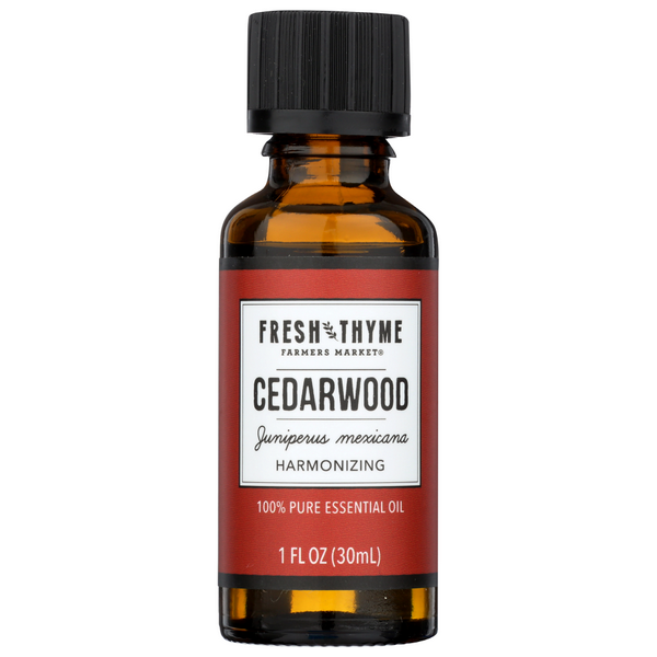 slide 1 of 1, Fresh Thyme Texas Cedarwood Essential Oil, 1 ct