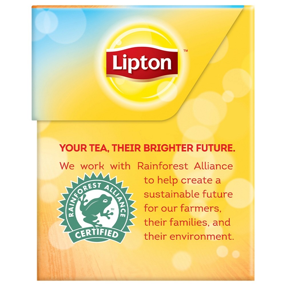 slide 6 of 7, Lipton Iced Tea Bags, Decaffeinated Family Size-Lipton, 24 ct