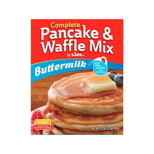 slide 1 of 1, complete pancake & waffle mix, buttermilk, 32 oz