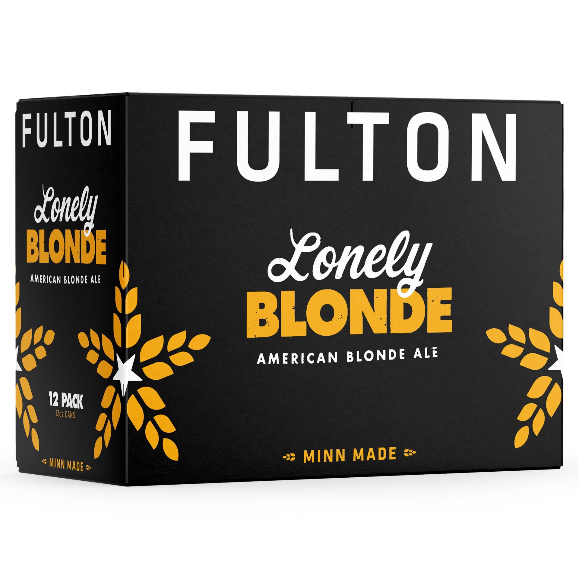 slide 1 of 1, Fulton Beer Lonely Blonde Ale Beer, 12 ct; 12 fl oz