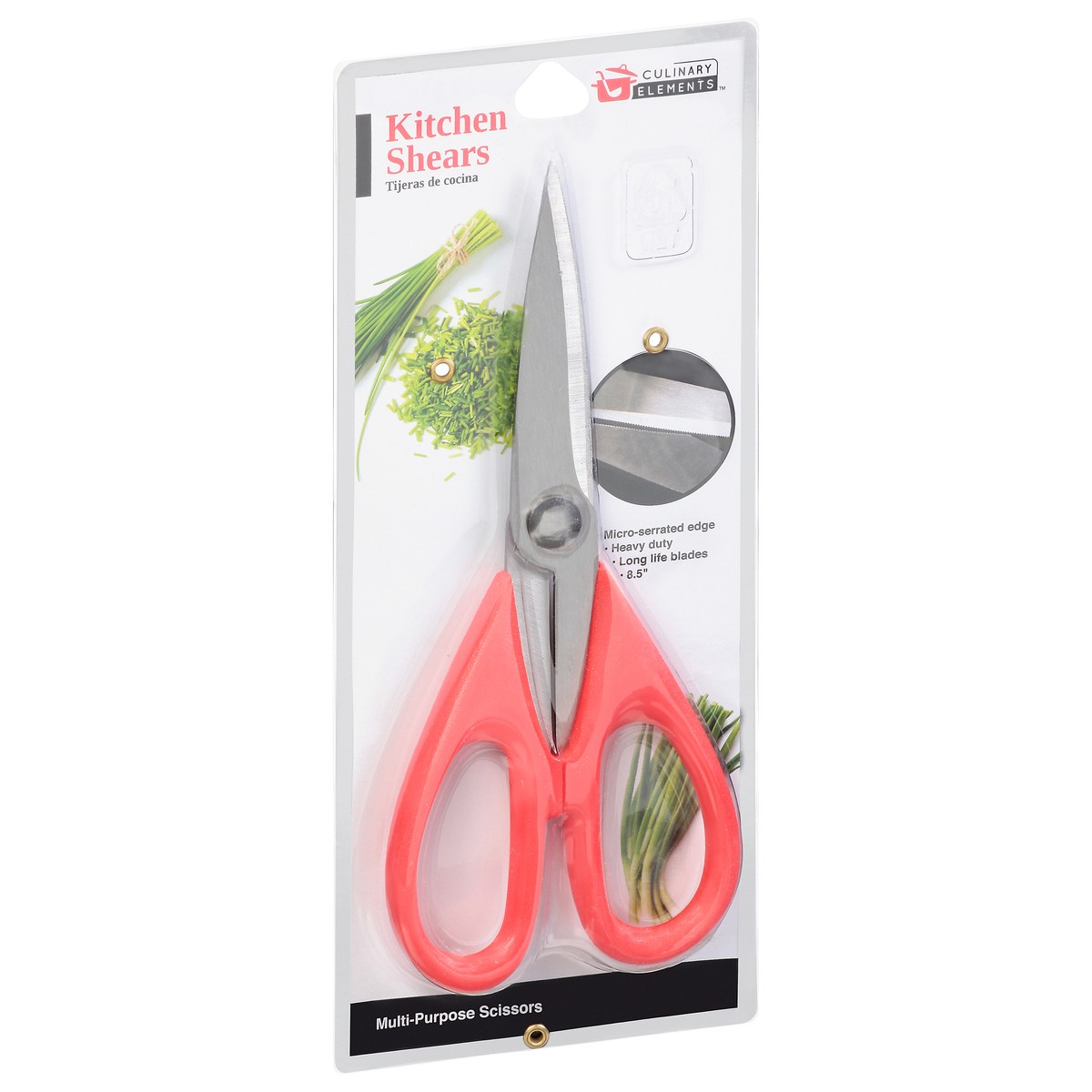 slide 2 of 11, Culinary Elements 8.5 Inches Multi-Purpose Scissors 1 ea, 1 ct