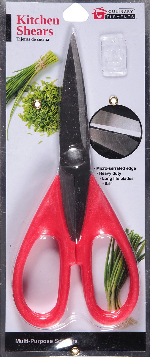 slide 1 of 11, Culinary Elements 8.5 Inches Multi-Purpose Scissors 1 ea, 1 ct