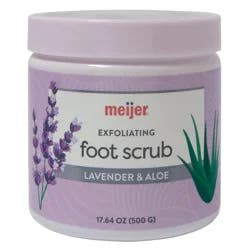Meijer Foot Scrub Lavender And Aloe