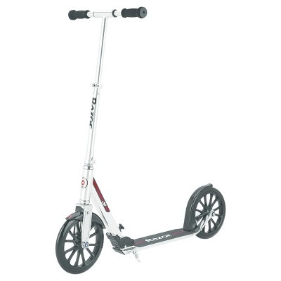 slide 1 of 7, Razor A6 Folding Kick Scooter - Silver, 1 ct