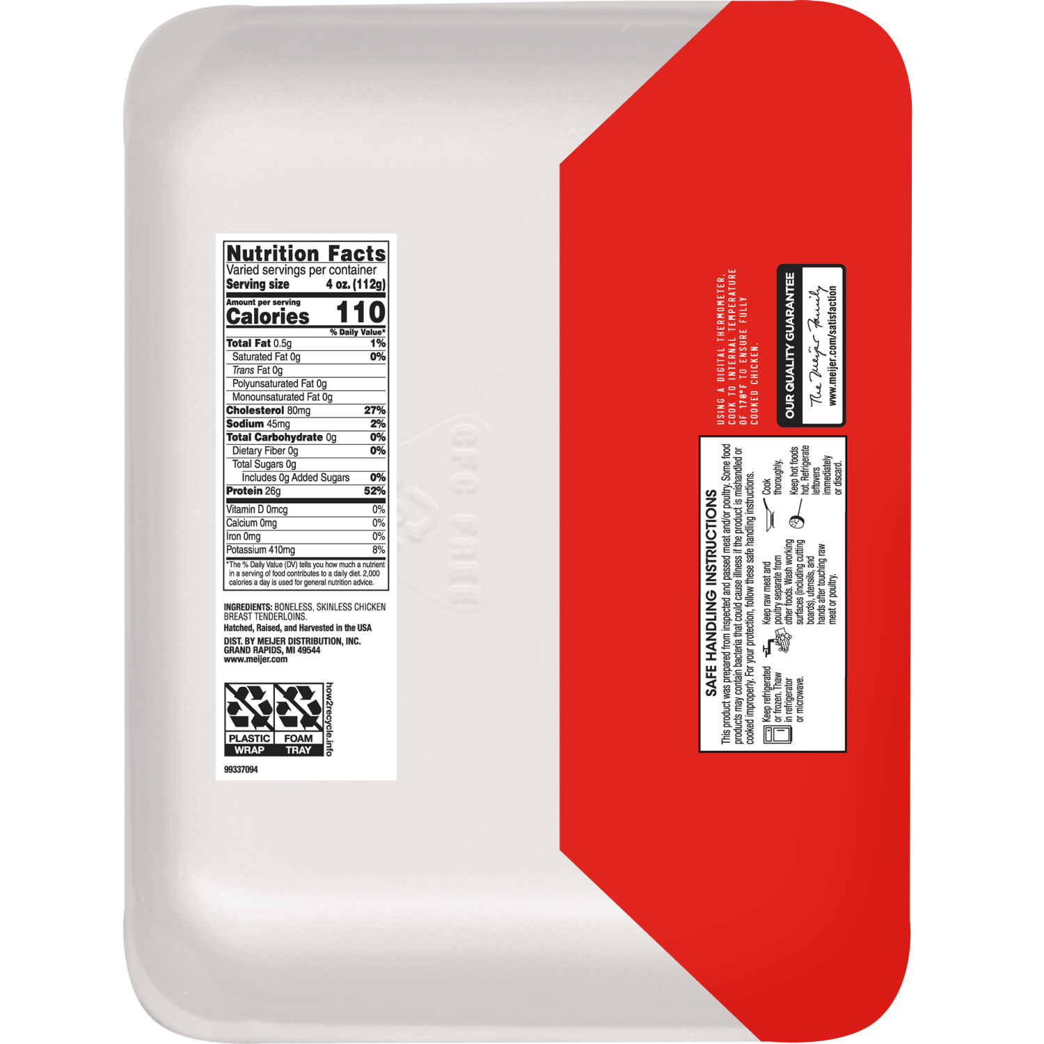 slide 2 of 4, FRESH FROM MEIJER Meijer Fresh Chicken Tenderloins 2.5 Lb, per lb