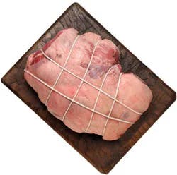 Natural Semi-Boneless Lamb Leg, Serves 12 to 16