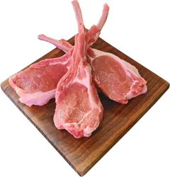 Natural Cap-Off Frenched Lamb Rib Chop