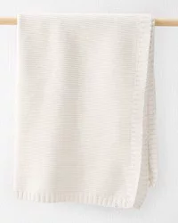 Carter's Just One You Little Planet Cream Sweater Knit Blanket - Gray