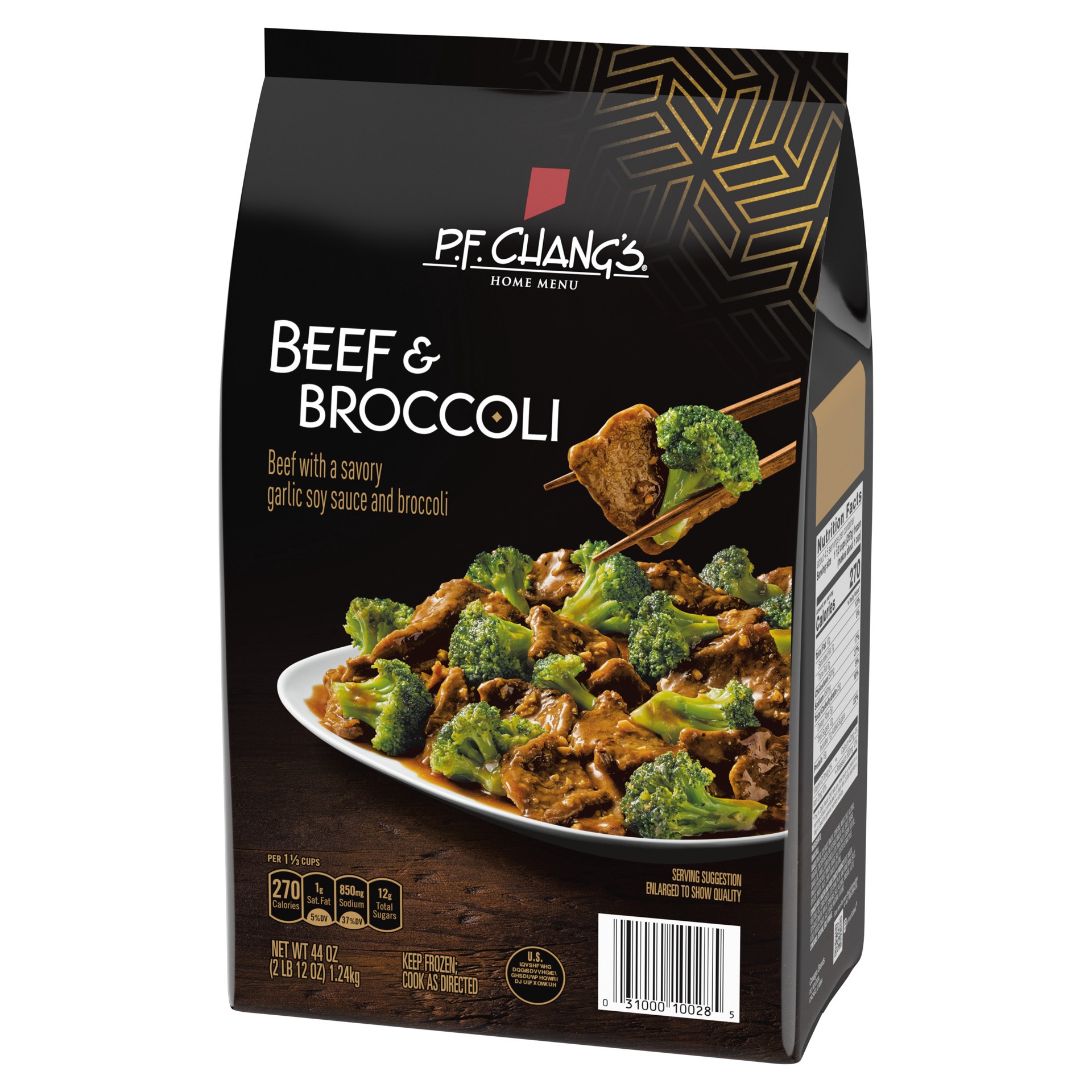 slide 2 of 5, P.F. Chang's Home Menu Beef with Broccoli Skillet Meal, Frozen Meal, 44 OZ, 44 oz