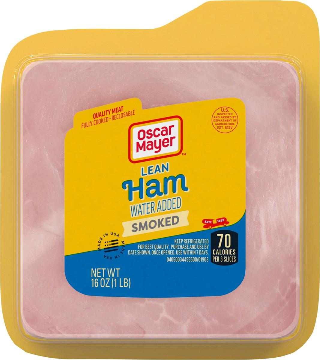 slide 9 of 9, Oscar Mayer Lean Smoked Ham, 16 oz