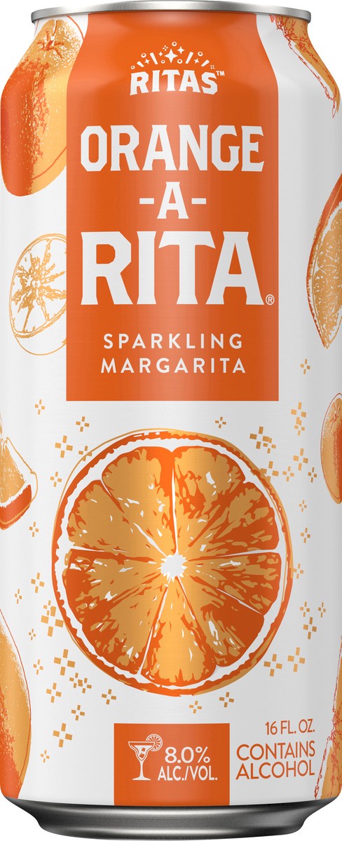 slide 4 of 6, RITAS Sparkling Orange-A-Rita Margarita 16 oz, 16 oz