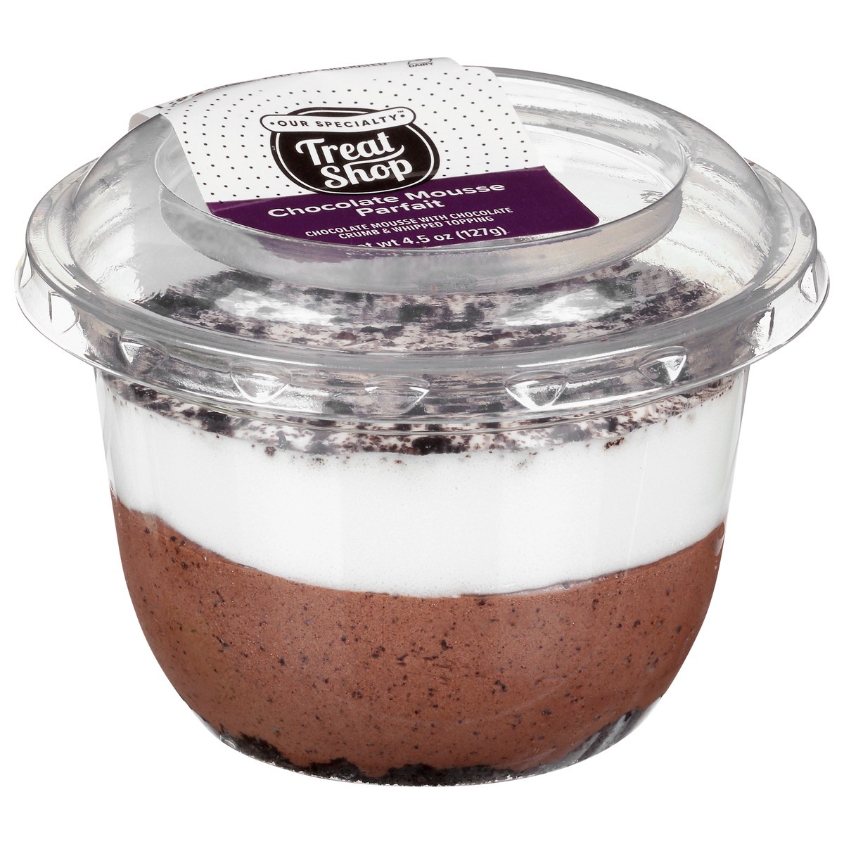 slide 3 of 9, Our Specialty Chocolate Mousse Parfait 4.5 oz, 4.5 oz