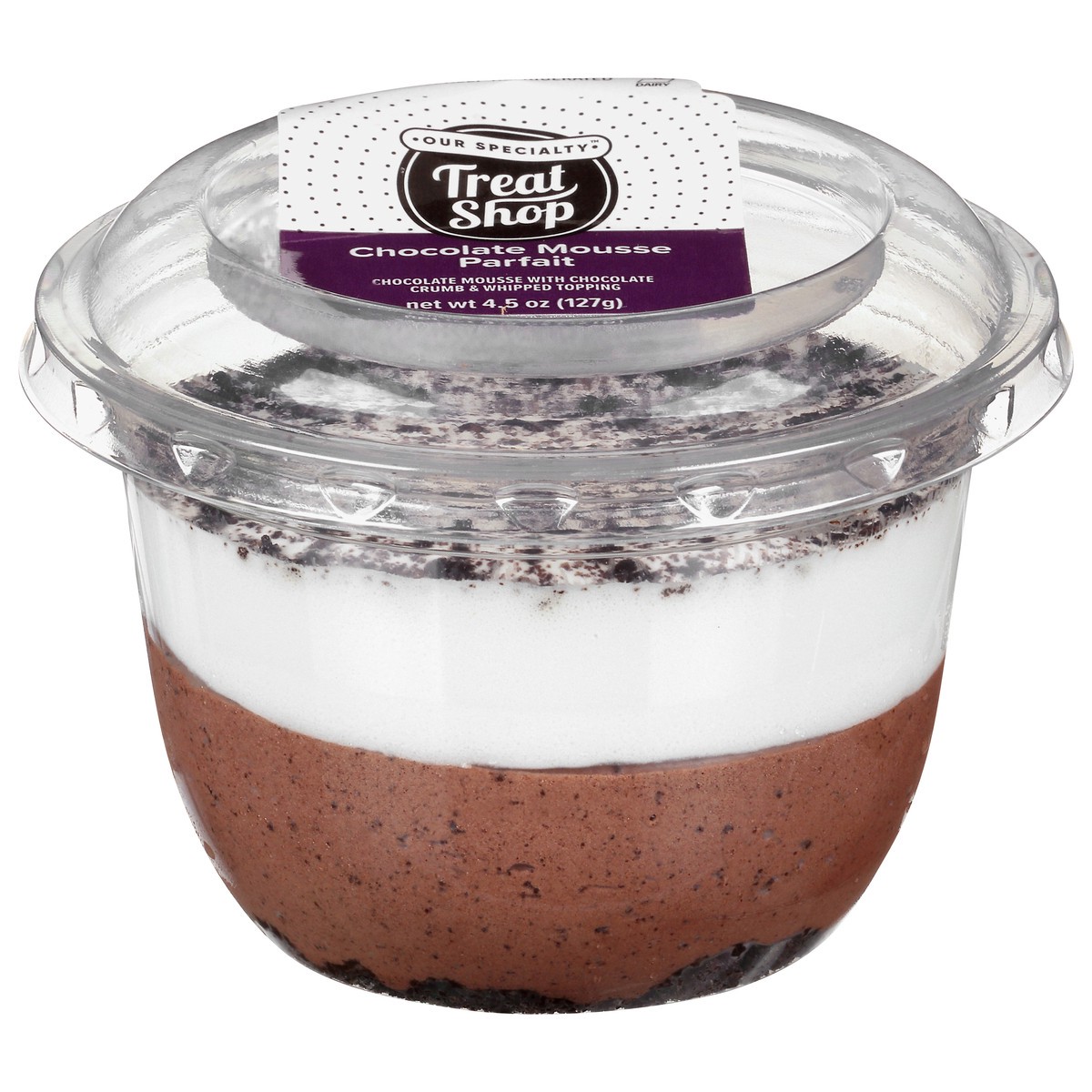 slide 1 of 9, Our Specialty Chocolate Mousse Parfait 4.5 oz, 4.5 oz