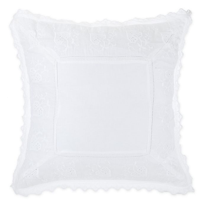 slide 1 of 3, Wamsutta Vintage Lantier European Pillow Sham - Bright White, 1 ct