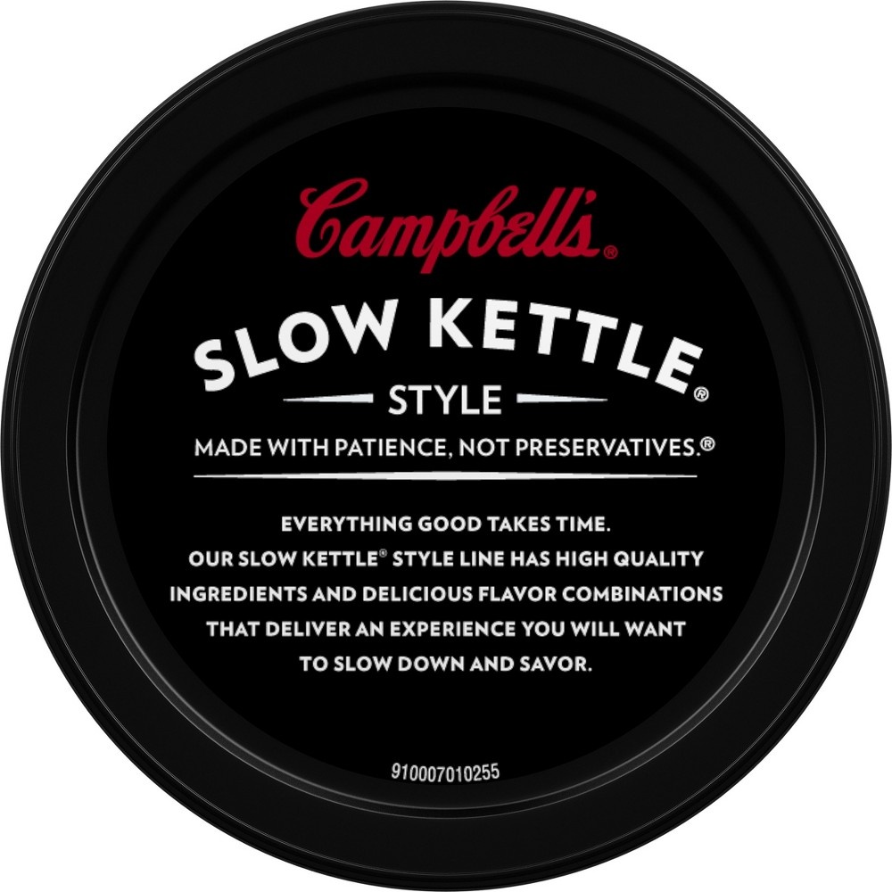 slide 2 of 5, Campbell's Slow Kettle Spicy Thai-Style Chicken & Wild Rice Soup, 15.5 oz