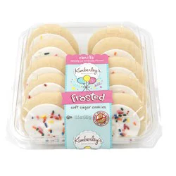 Kimberley's Bakeshoppe White Frosted Cookies