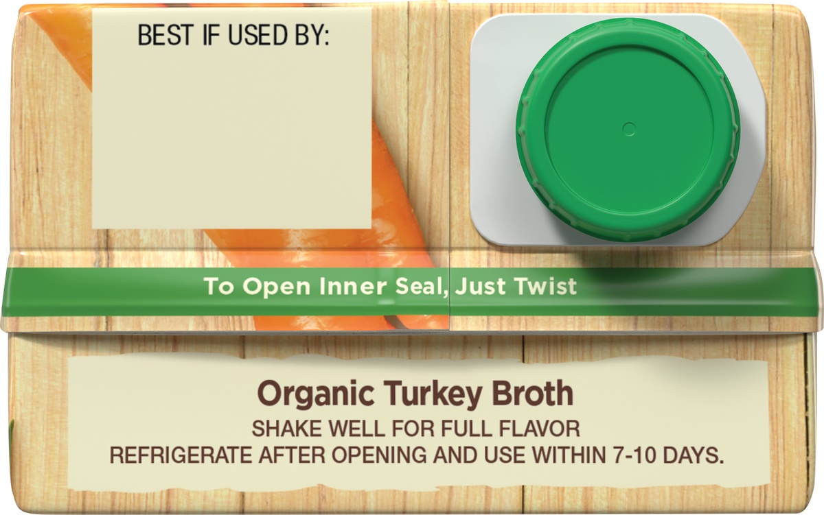 slide 6 of 9, Pacific Foods Organic Turkey Broth, 32oz, 32 oz