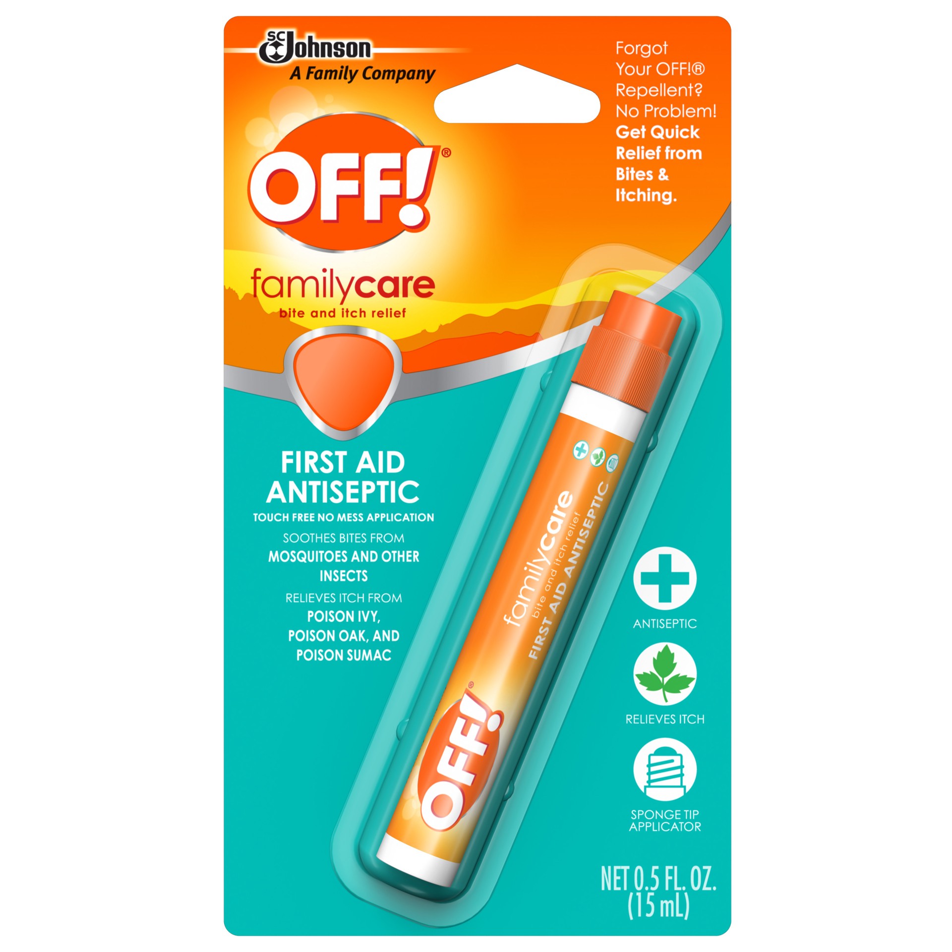 slide 1 of 5, OFF! Bite & Itch Relief Pen, 5 oz, 0.5 oz