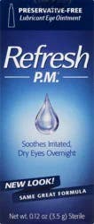 Refresh PM Lubricant Eye Ointment 0.12 oz